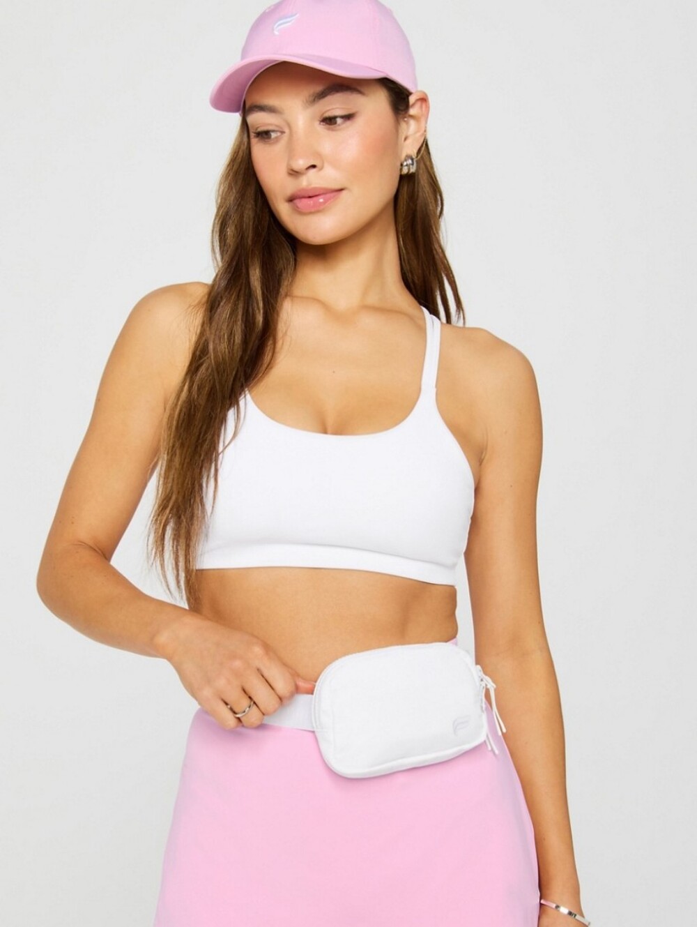 White Women's Belt Bag - Unbranded